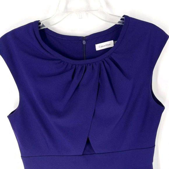 Calvin Klein Sheath Dress Size 8 #013 - Picture 4 of 6